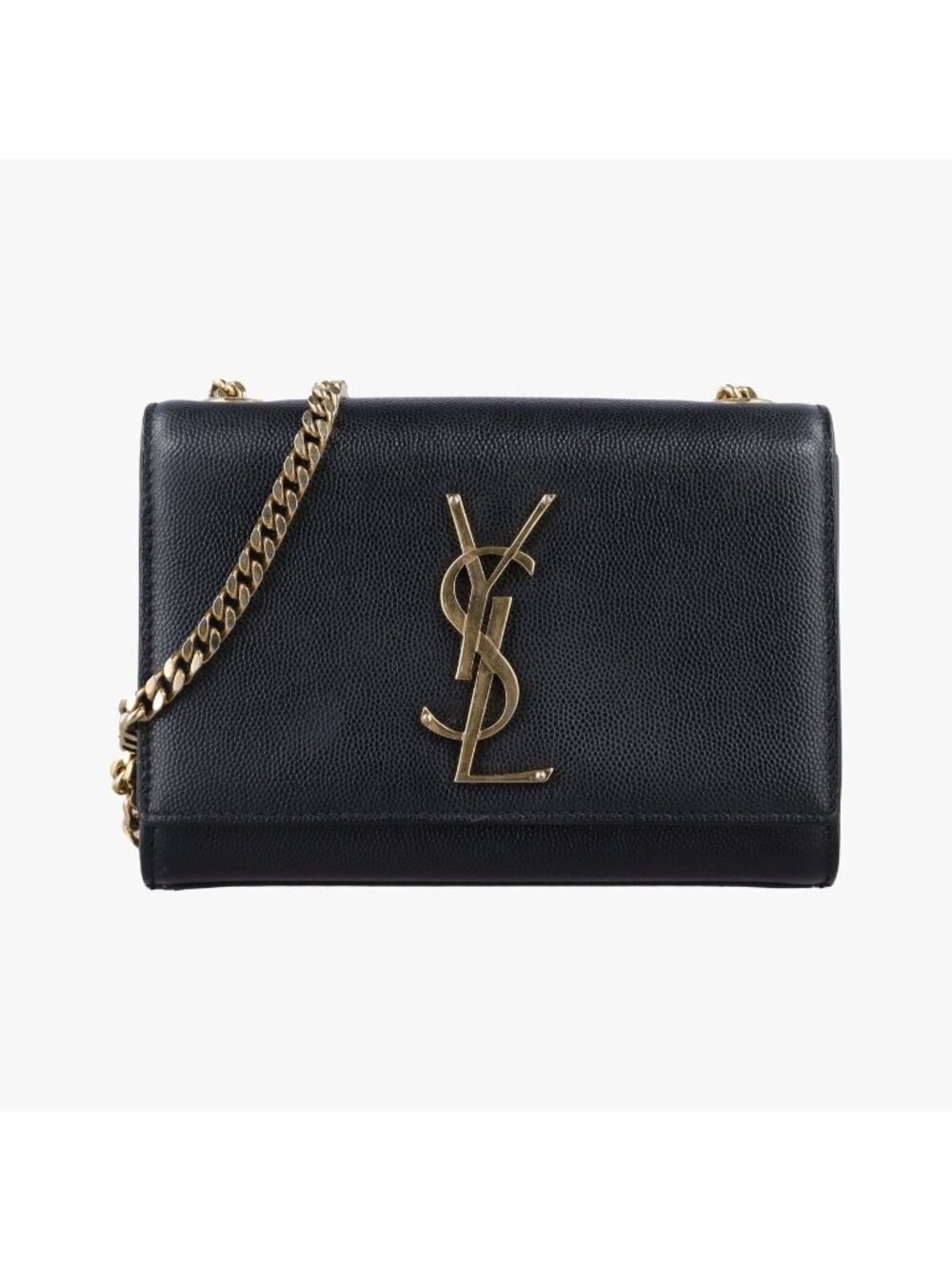 Saint Laurent Kate Black Leather
